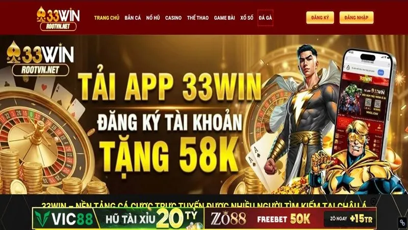 Giới thiệu về nhà cái 33WIN